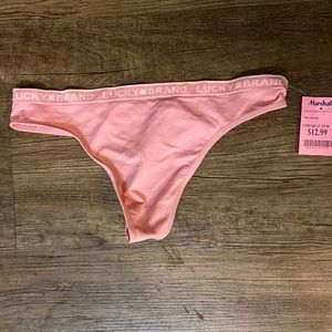 NWT pink Lucky Brand thong